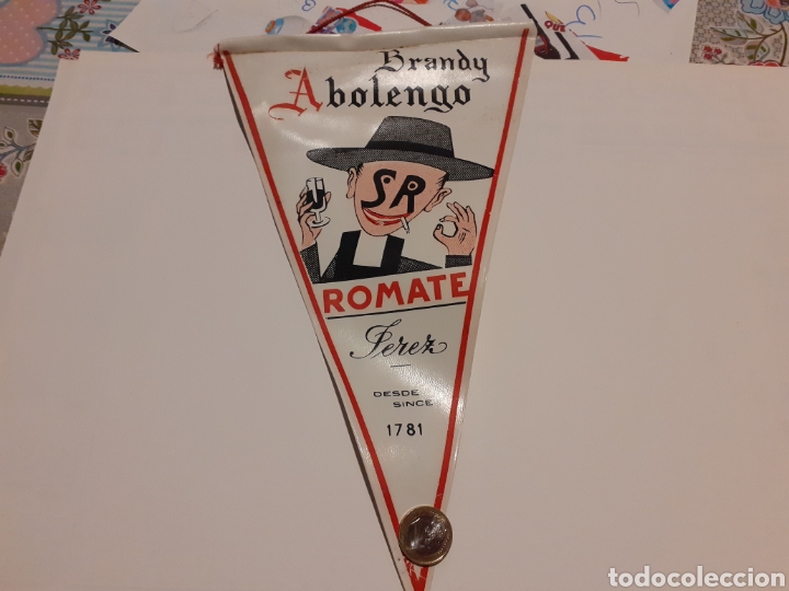 Sammlung von Wimpeln: Banderin publicitario brandy abolengo
