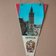 Banderines de colección: BANDERIN SEVILLA PLASTIFICADO, AÑOS 70