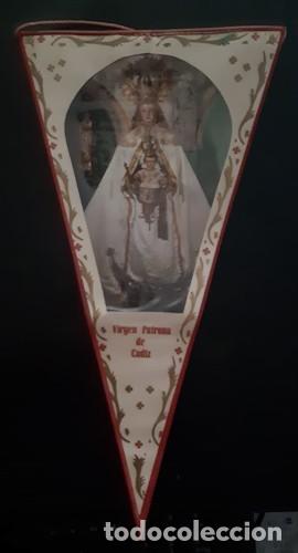 Bandierine di collezione: BANDER&Iacute;N DE LA VIRGEN PATRONA DE C&Aacute;DIZ (DEL ROSARIO)