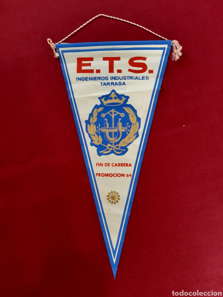Bandierine di collezione: Banderin ETS ingenieros industriales Tarrasa 1964