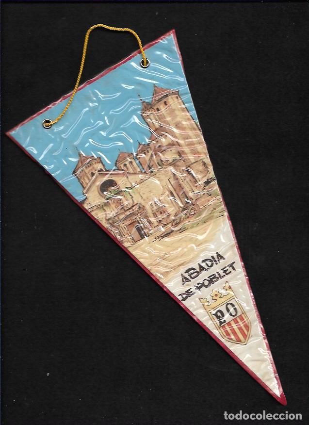 Bandierine di collezione: ANTIGUO BANDERIN - PLASTIFICADO - ABADIA DE POBLET