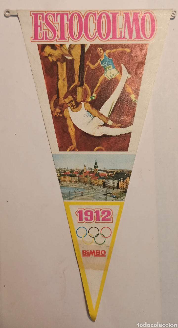 Fanions de collection: banderin bimbo estocolmo 1912