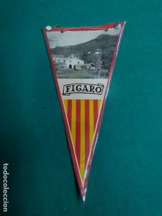 Banderines de colecci&oacute;n: BANDERIN. FIGARO. 27 X 15 CMS. - Foto 1