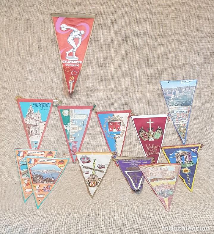 Bandierine di collezione: LOTE BANDERINES DE TURISMO ANTIGUOS