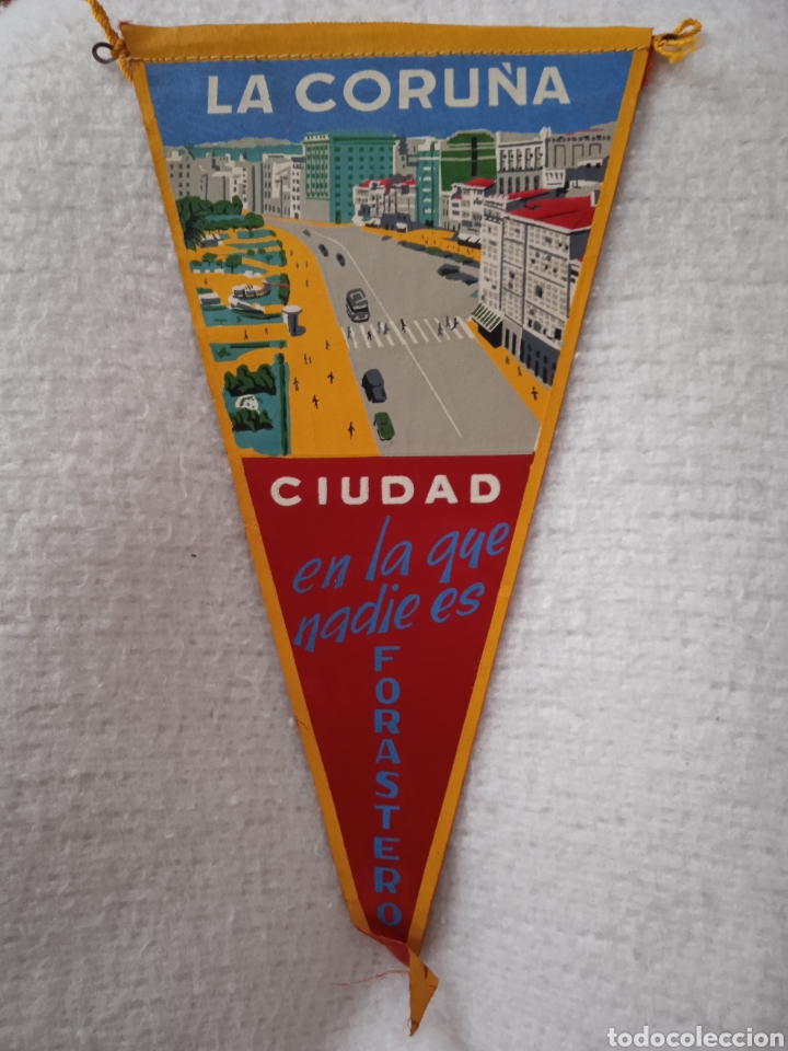 Bandierine di collezione: BANDER&Iacute;N LA CORU&Ntilde;A ANTIGUO