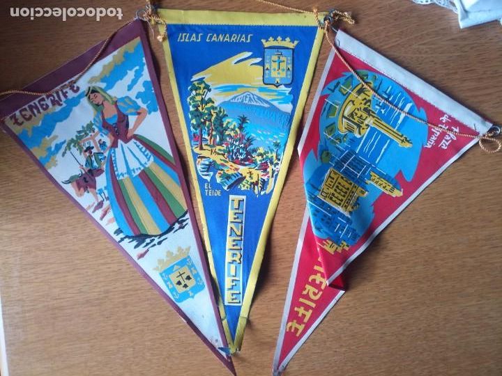Bandierine di collezione: Antiguos bander&iacute;nes Canarias Tenerife lote