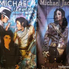 lote: 2 banderas de michael jackson cada una 86 - Compra venta en ...