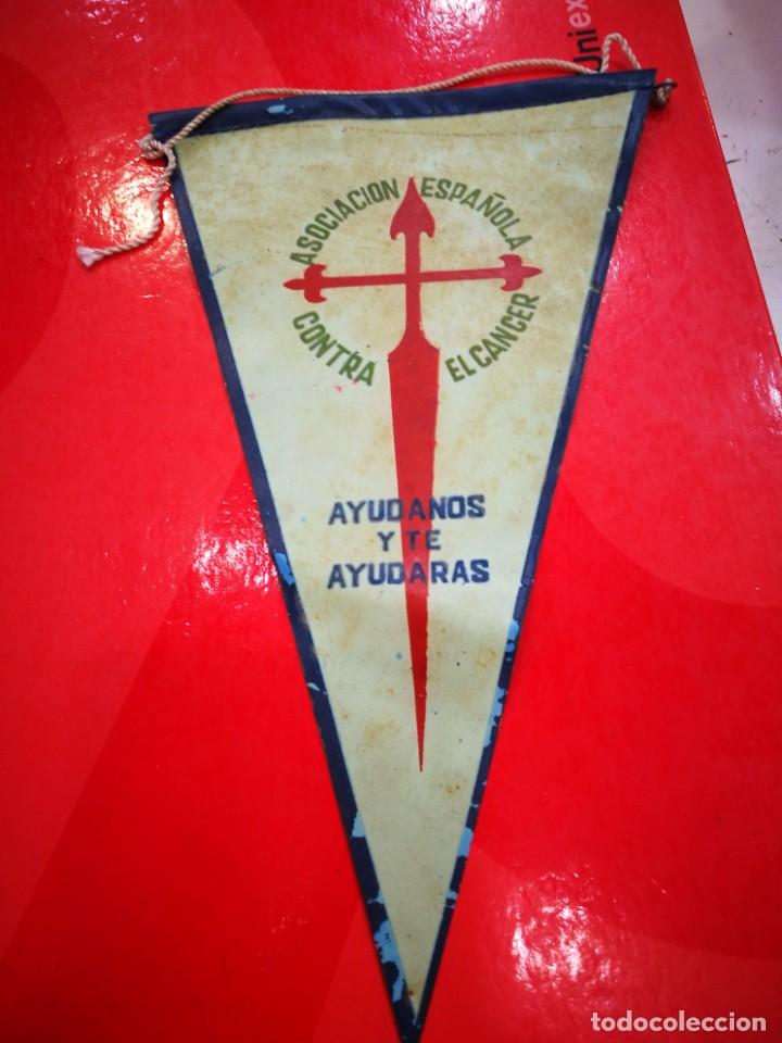 Galhardetes de cole&ccedil;&atilde;o: Bander&iacute;n ASOCIACI&Oacute;N ESPA&Ntilde;OLA CONTRA EL C&Aacute;NCER