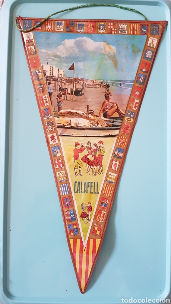 Galhardetes de cole&ccedil;&atilde;o: BANDER&Iacute;N CALAFELL. CATALU&Ntilde;A