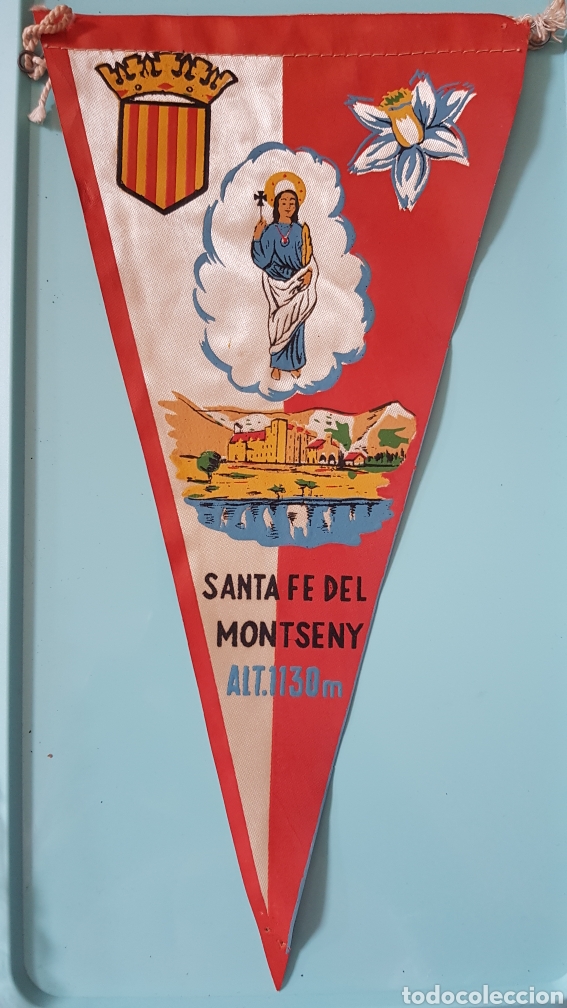 Galhardetes de cole&ccedil;&atilde;o: Bander&iacute;n SANTA FE DEL MONTSENY.