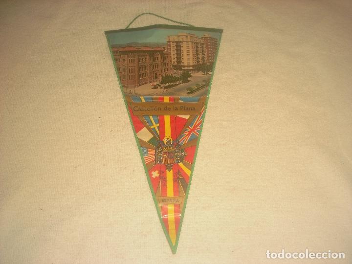 Sammlung von Wimpeln: BANDERIN DE CASTELLON DE LA PLANA, PLASTIFICADO.