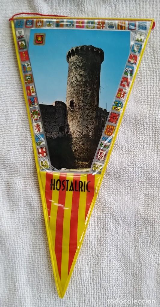 Sammlung von Wimpeln: BANDERIN. HOSTALRIC. PLASTIFICADO. A&Ntilde;OS 60. MUY BUEN ESTADO