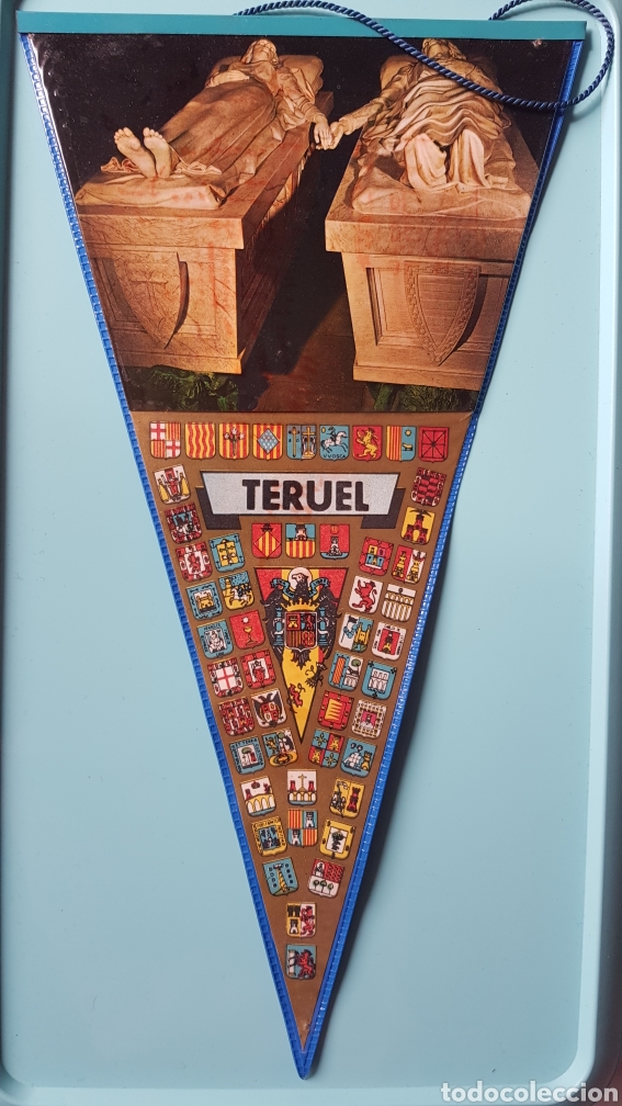 Banderines de colecci&oacute;n: Bander&iacute;n TERUEL. - Foto 1