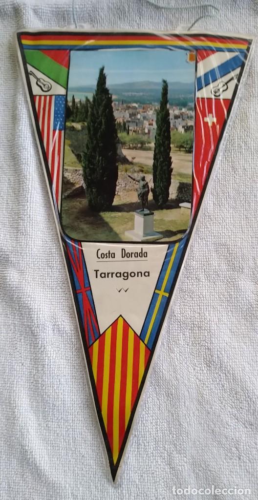 Sammlung von Wimpeln: BANDERIN. COSTA DORADA TARRAGONA `. PLATIFICADO. A&Ntilde;OS 60. MUY BUEN ESTADO