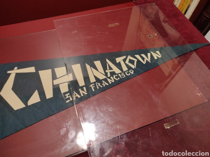 Galhardetes de cole&ccedil;&atilde;o: Bander&iacute;n antiguo CHINATOWN SAN FRANCISCO