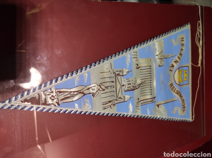 Galhardetes de cole&ccedil;&atilde;o: Bander&iacute;n HELSINKI HELSINGFORS de doble cara