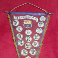Banderines de colección: BANDERIN DEL C.F. BARCELONA AÑO 1974