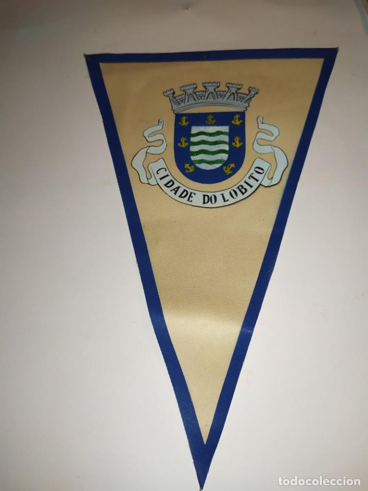 Galhardetes de cole&ccedil;&atilde;o: ANTIGUO BANDER&Iacute;N TUR&Iacute;STICO SOUVENIR CIDADE DO LOBITO