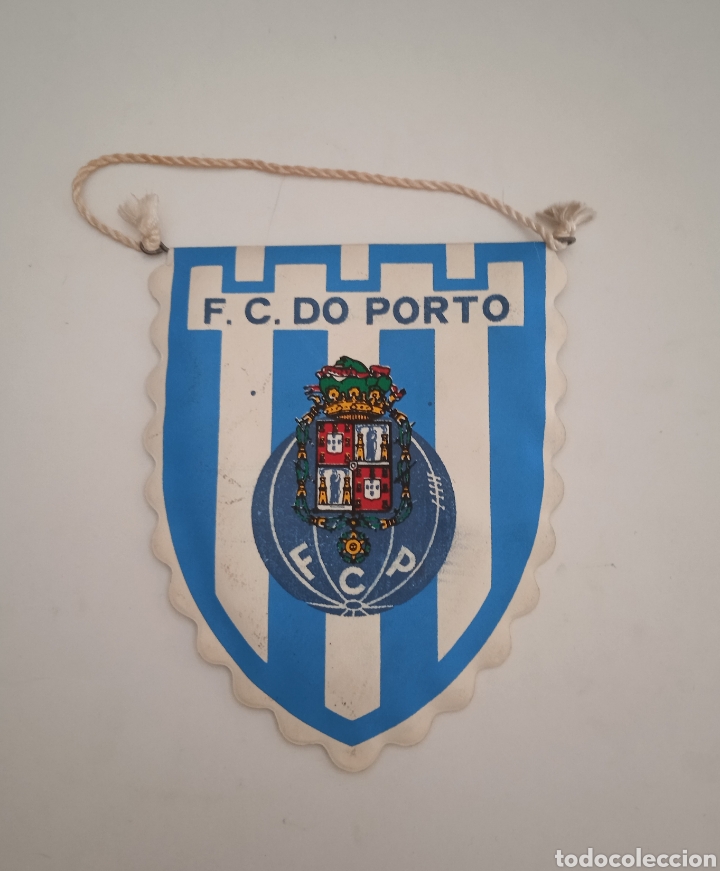 Banderines de colección: ANTIGUO BANDERÍN DE FÚTBOL - F.C. DE PORTO - OPORTO PORTUGAL - Foto 2 - 254017450