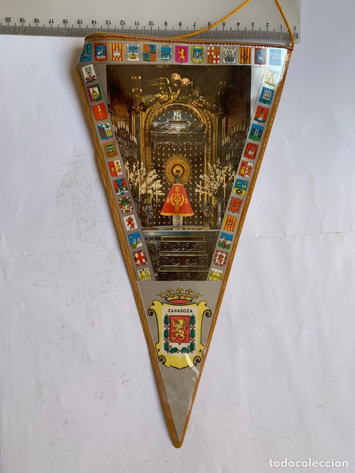 Galhardetes de cole&ccedil;&atilde;o: BANDER&Iacute;N. RECUERDO DE ZARAGOZA.