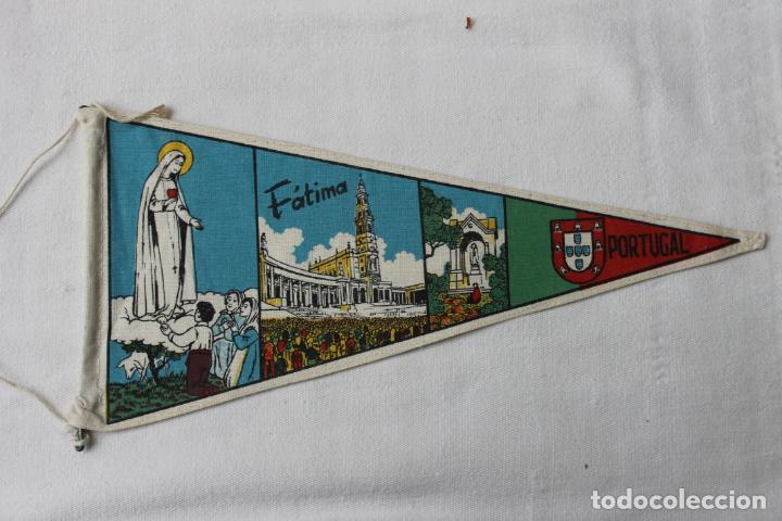 Galhardetes de cole&ccedil;&atilde;o: BANDERIN ANTIGUO FATIMA PORTUGAL