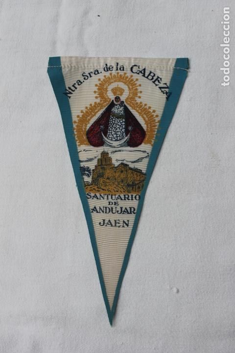 Fanions de collection: BANDERIN NTRA. SRA. DE LA CABEZA SANTUARIO DE ANDUJAR JAEN, N&ordm; 3