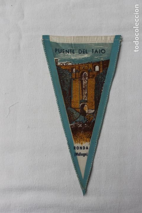 Fanions de collection: BANDERIN PUENTE DEL TAJO, RONDA, MALAGA A&Ntilde;OS 60 N&ordm; 2