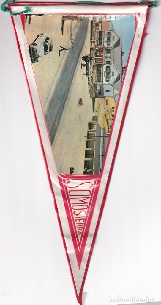 Fanions de collection: Bander&iacute;n Somosierra plastificado. 28 x 14 cm