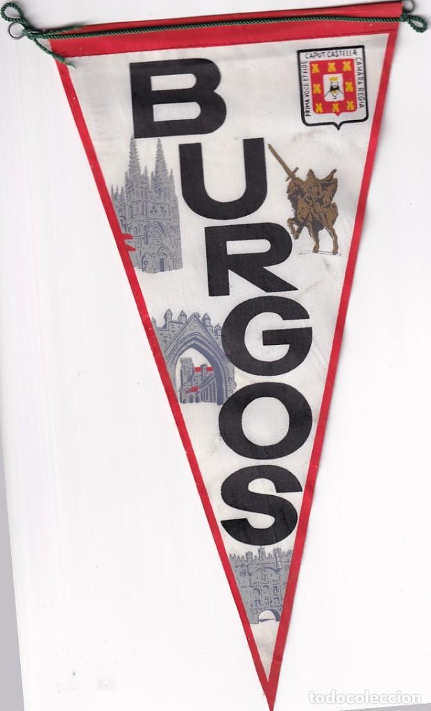 Fanions de collection: Bander&iacute;n tur&iacute;stico Burgos Unos 26 x 14 cm