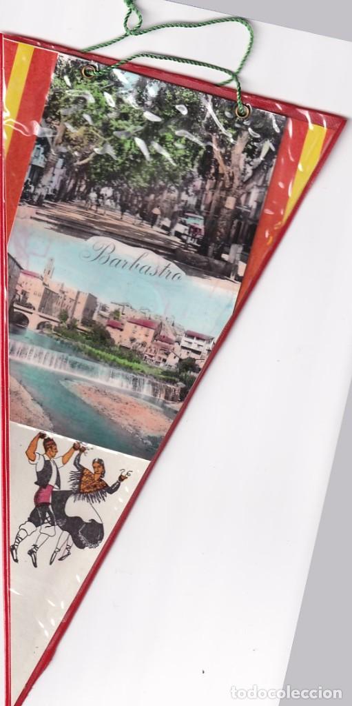 Fanions de collection: Bander&iacute;n Barbastro Huesca 28 x 15 cm