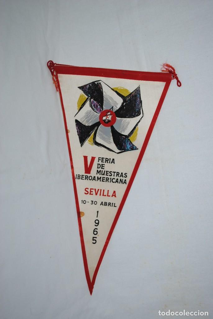 Fanions de collection: BANDERIN FERIA DE MUESTRA IBEROAMERICANA