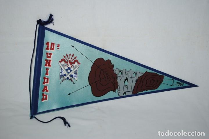 Fanions de collection: BANDERIN S E U , 10 &ordf; UNIDAD .