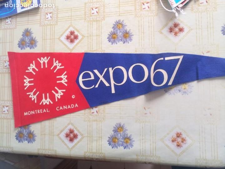 Bandierine di collezione: Antiguo bander&iacute;n Montreal Canad&aacute; Expo 67