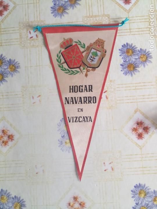 Bandierine di collezione: Antiguo bander&iacute;n hogar Navarro en Vizcaya
