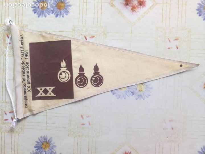 Bandierine di collezione: Antiguo bander&iacute;n artiller&iacute;a el robledo