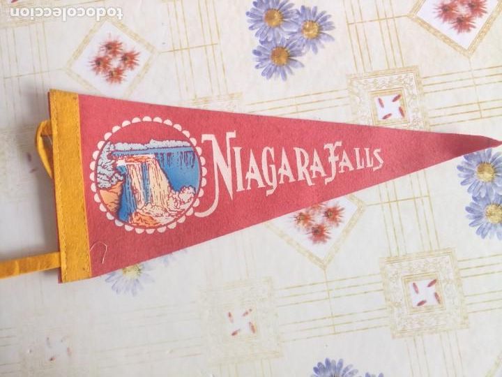Bandierine di collezione: Antiguo bander&iacute;n Ni&aacute;gara falls