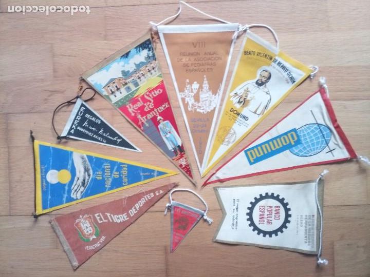 Bandierine di collezione: Lote banderines antiguos publicitarios