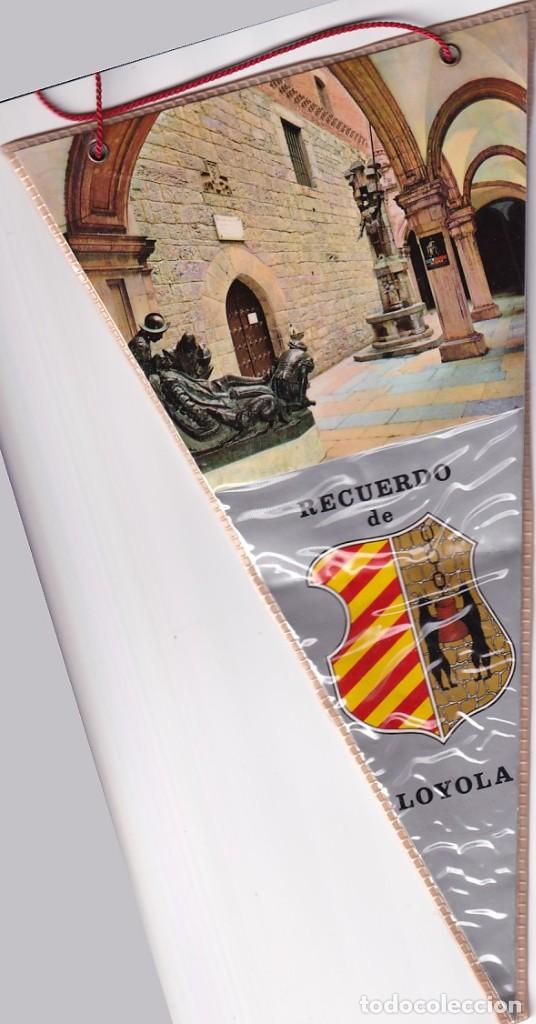 Banderines de colecci&oacute;n: Precioso bander&iacute;n Recuerdo de Loyola