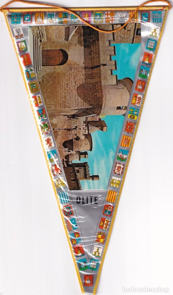 Banderines de colecci&oacute;n: Precioso bander&iacute;n Olite Navarra.