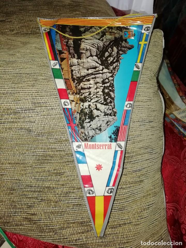 Banderines de colecci&oacute;n: Banderin a&ntilde;os 60 montserrat