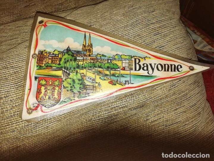 Banderines de colecci&oacute;n: Banderin a&ntilde;os 60 bayonne