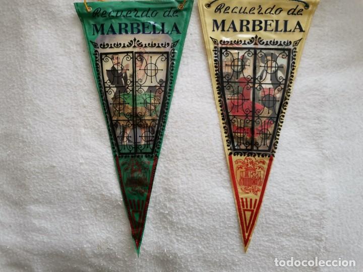 Banderines de colecci&oacute;n: 2 Banderines Marbella - Foto 1