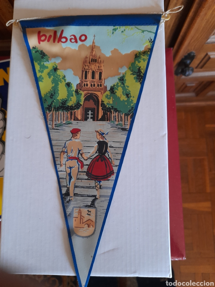 Banderines de colecci&oacute;n: Antiguo banderin de Bilbao, Irupe