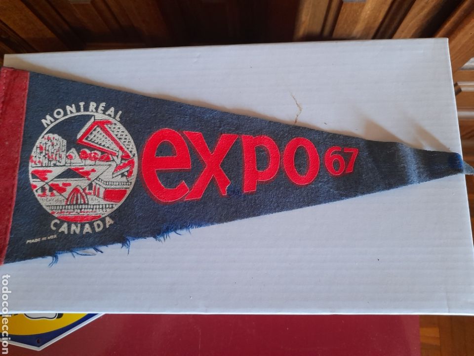 Galhardetes de cole&ccedil;&atilde;o: Antiguo banderin Montreal ,Expo 67
