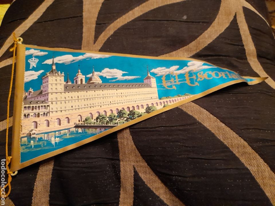 Galhardetes de cole&ccedil;&atilde;o: Antiguo banderin, El Escorial ,exclysivas Patrimonio Nacional