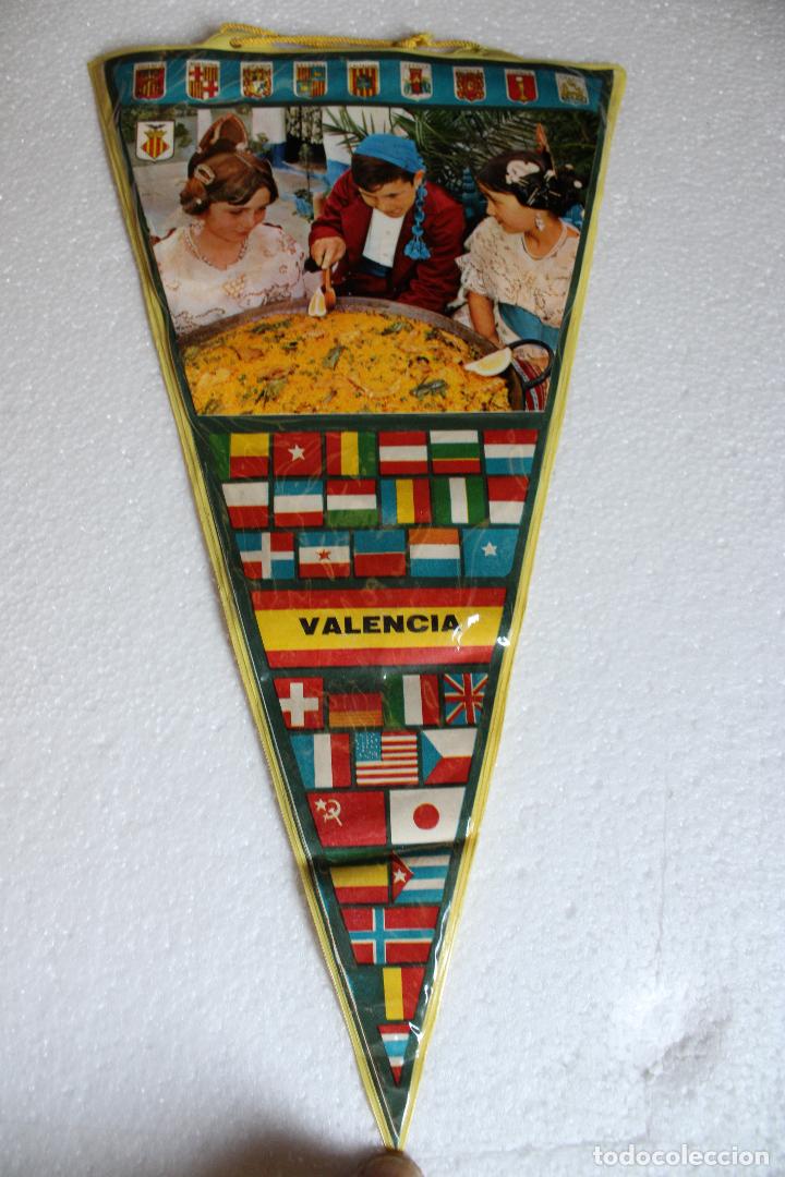 Fanions de collection: Banderin epoca a&ntilde;os 60 - la paella - valencia-espa&ntilde;a