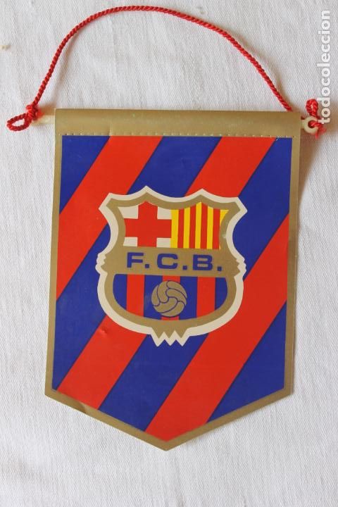 Fanions de collection: BANDERIN FUTBOL CLUB BARCELONA