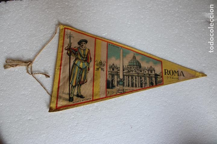 Banderines de colecci&oacute;n: banderin roma - Foto 1