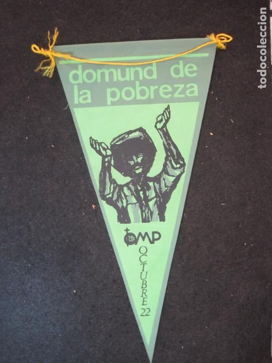 Sammlung von Wimpeln: DOMUND DE LA PROBEZA-BANDERIN ANTIGUO-VER FOTOS-(V-22.844)