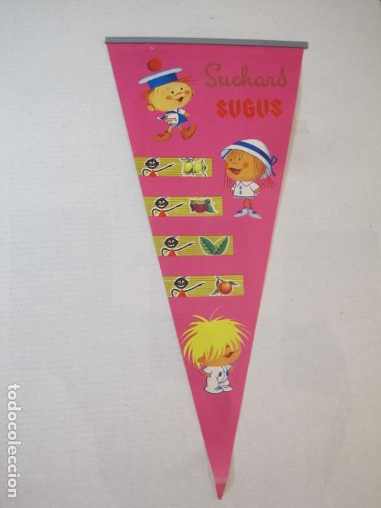 Sammlung von Wimpeln: SUGUS SUCHARD-BANDERIN ANTIGUO-VER FOTOS-(V-22.844)